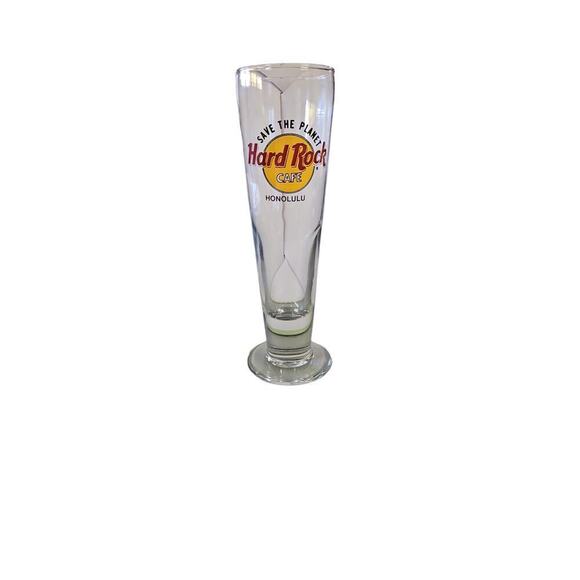 Hard Rock Cafe "Honolulu Pilsner Glass - Picture 1 of 5